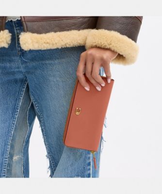 エッセンシャル スリム アコーディオン ジップ ウォレット | COACH